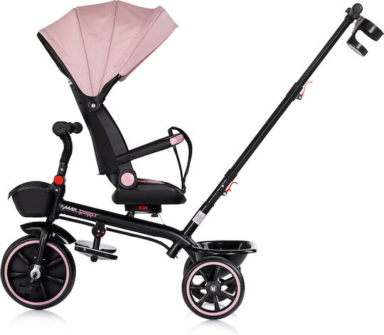 Chipolino Max Sport with Parental Handle Powder Pink