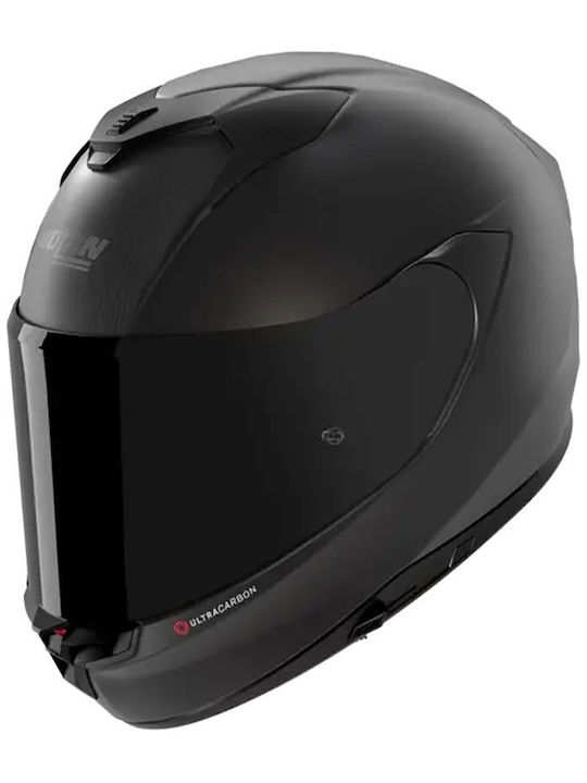 Nolan X-904 RS Ultra 323 Triplonero Carbonio/Black Motorcycle Helmet Full Face ECE 22.06 1500gr with Sun Visor