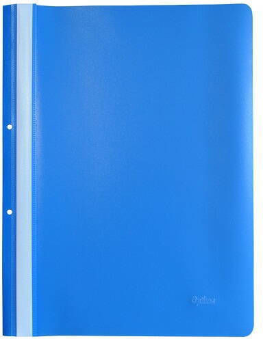 Optima Kunststoff Pp Ordner Schiene Löcher Dicke 120/180 Mikron 10 Stück Set Optima Blau