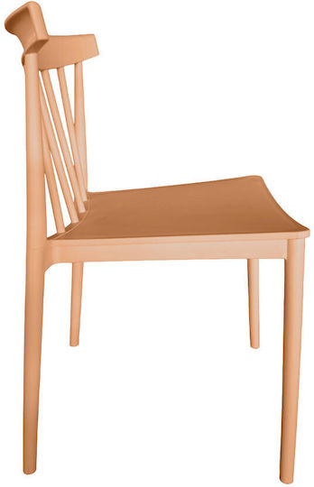 Liberta Gartenstühle Polypropylen Flow Pfirsich 51x50x76cm