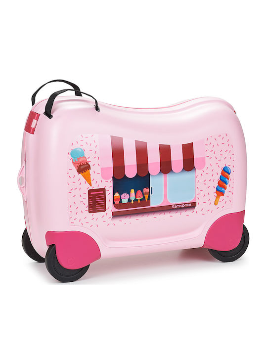 Ride On Valiză de Călătorie Scură Ice Cream Van cu 4 Roți 145033-9958