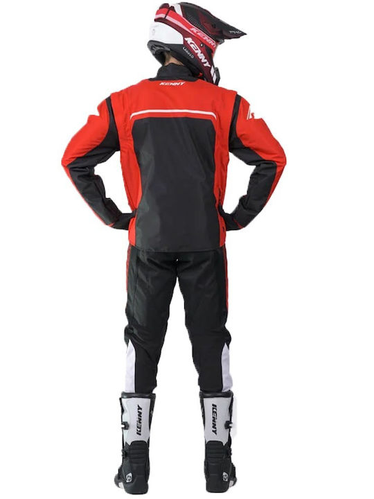 Kenny MX Track Winter Men's Riding Jacket Red