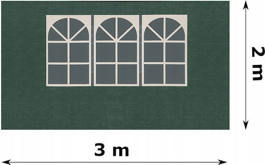 Lateral Pentru Chioșc Verde