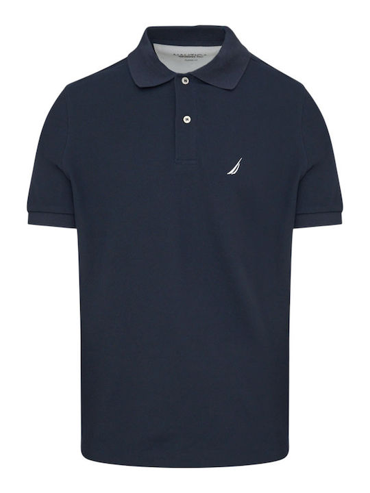 Polo T-shirt Navy Μπλε Σκούρο