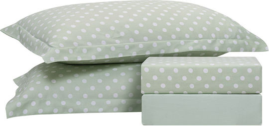Beauty Home Art 10101 Fancy Super Double Coverlet Mint 220x240cm 3 Pieces