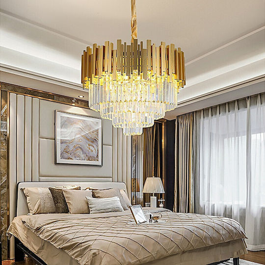 Home Lighting Imperial Ceiling Light Gold For 5 Bulbs E14 40x40x31cm