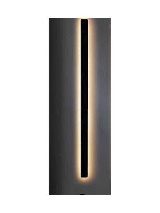 Home Lighting Lineax Wandleuchte mit Integrierter LED Schwarze