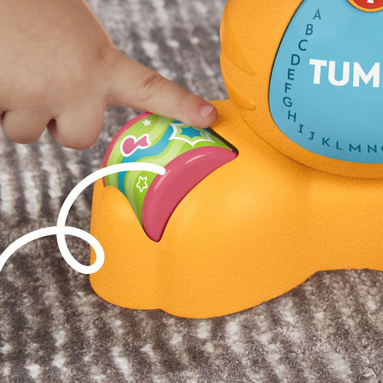 Fisher Price Baby Activity Toy Interactive Tiger with Music and Sounds for 9+ Months