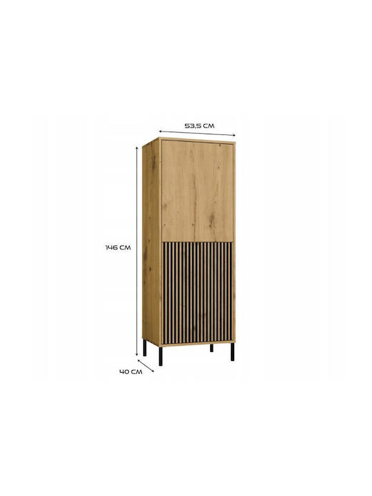 Kamaro Wohnzimmer Schrank aus Spanplatte Braune 53.5x40x146cm