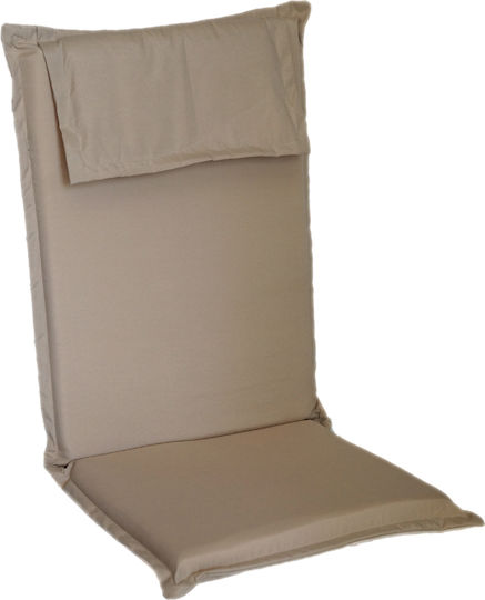 Bioafrol Garden Chair Cushion Beige 48x115cm