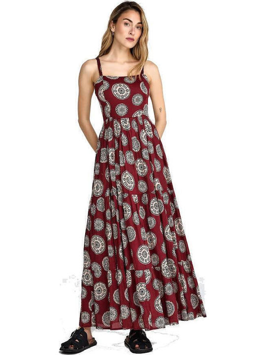 Лятна Maxi Рокля Henna Кафяв