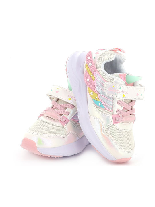 Παιδικά Sneakers με Φωτάκια Λευκά