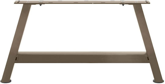 vidaXL Picior Metalic de Mobilier 2 Bucăți 60x30cm Roz