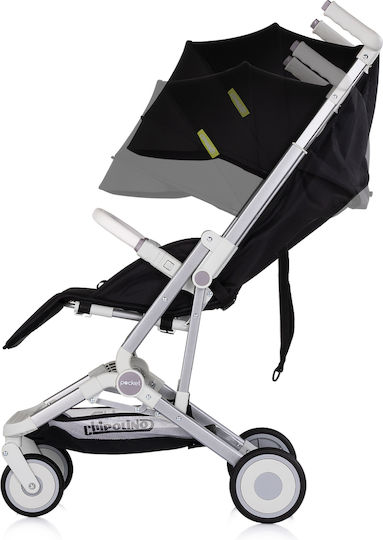 Chipolino Pocket Kinderwagen für Neugeborene Schwarz 6.4kg