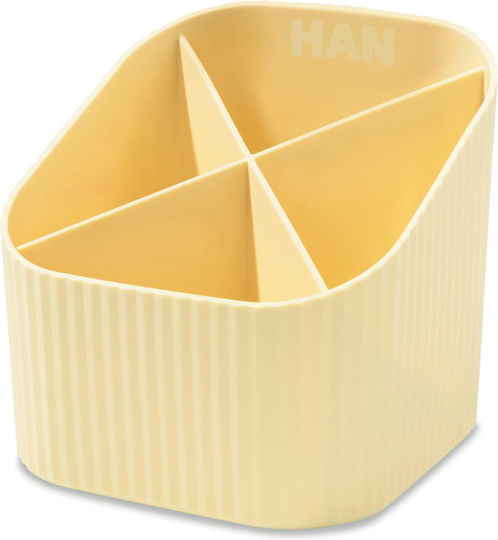 Han Pen Holder Han Re-loop Recycled Pp Pastel Yellow