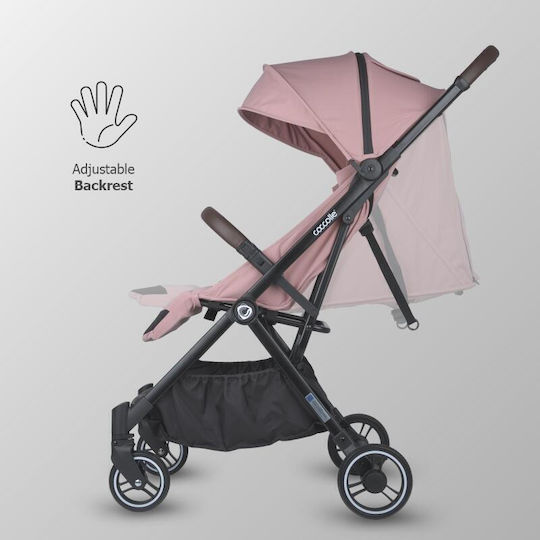 Coccolle Melia Baby Stroller Suitable for Newborn Blush Rose 6.7kg