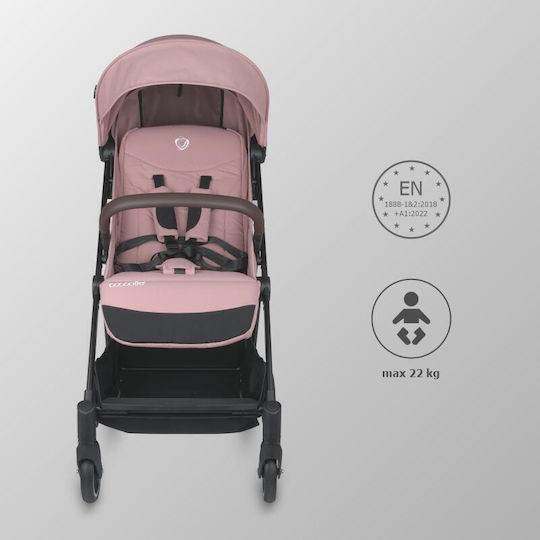 Coccolle Melia Baby Stroller Suitable for Newborn Blush Rose 6.7kg