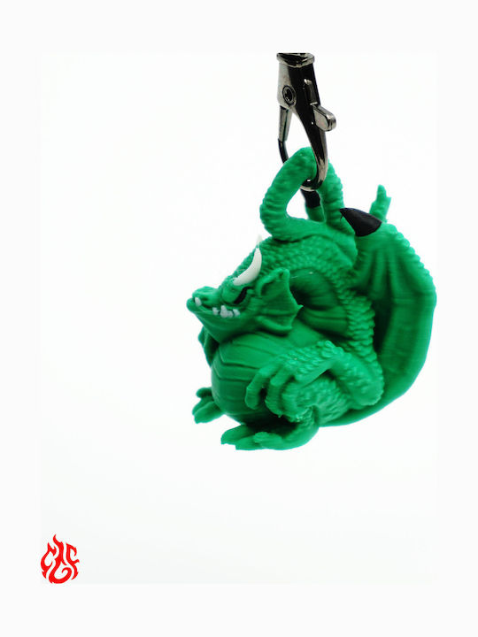 Breloc Mare 3D Cu Dragon Verde Din Dungeons Dragons