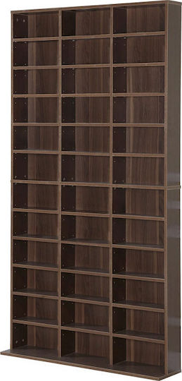 Βιβλιοθήκη Καφέ 102x23.5x195εκ. 836-014BN