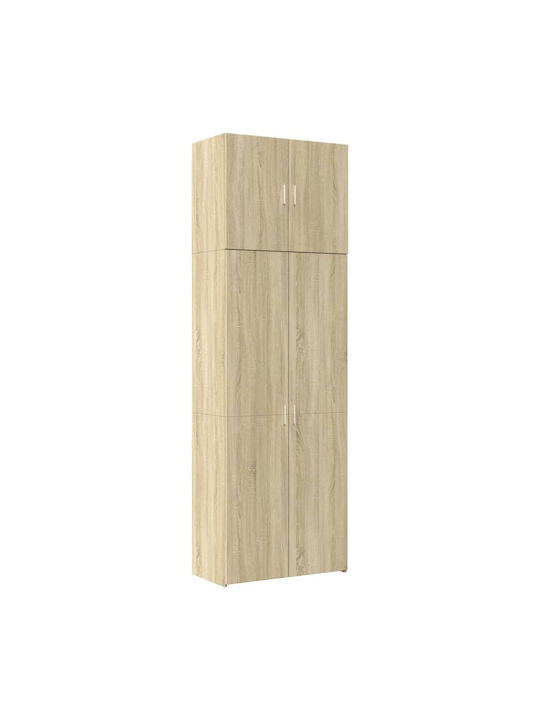 Шкаф За Дневна От ПДЧ Дъб 80x42.5x249см