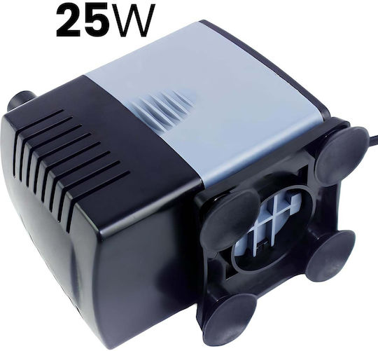 Avizar Kompakte 25w Unterwasser Aquarium Umwälzpumpe Durchflussrate 1200l/h Schwarz