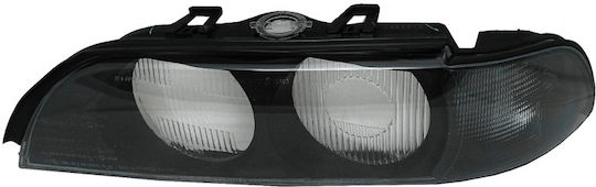 Κρύσταλλο Φαναριού Αριστερό Bmw 5 E39 1995-2000 Γκρι Smoke 1 Τεμάχιο