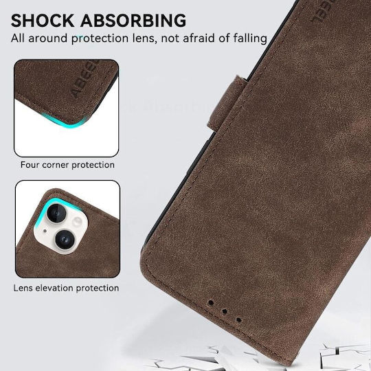 Abeel Wallet Brown (Motorola Moto G67 5G / G77 5G)
