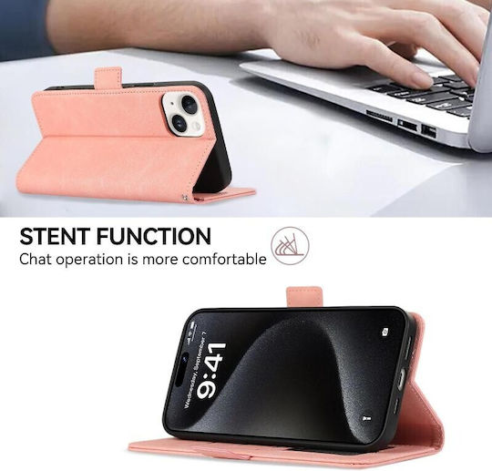 Abeel Wallet Pink (Motorola Moto G67 5g / G77 5g)