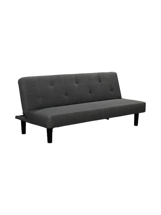 Pakketo Doppelsitzer Sofa Bett Anthrazit 167x77x73cm