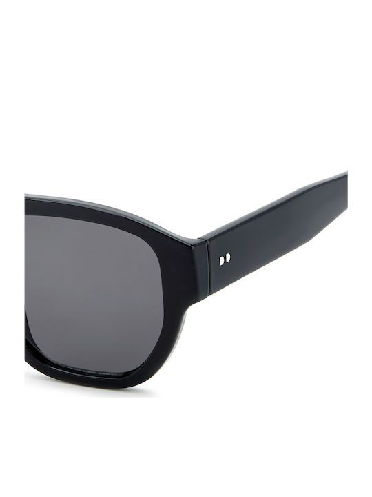 Prive Revaux Unisex Sunglasses with Black Horn-Rimmed Frame and Black Lens PR3011/G/S 807/IR