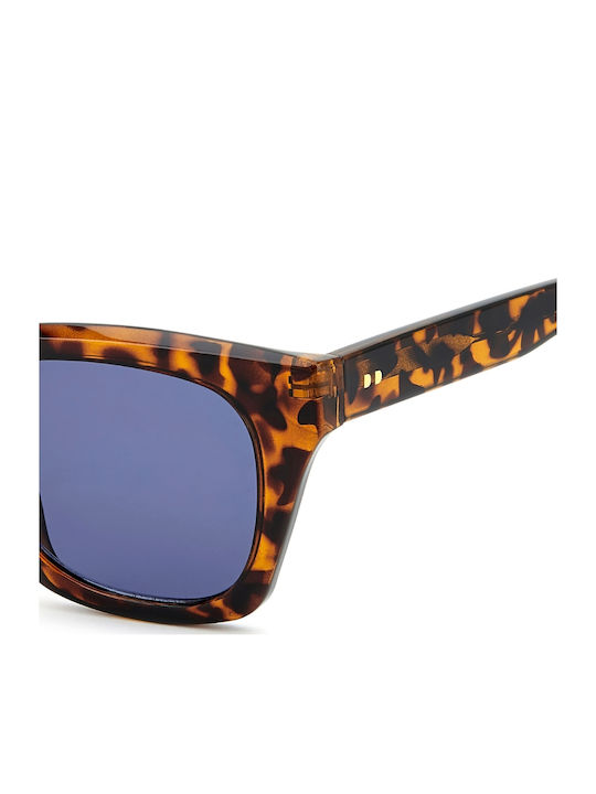 Prive Revaux Women’s Sunglasses with Brown Tartaruga Horn-Rimmed Frame and Blue Lens PR3009/G/S 086/KU