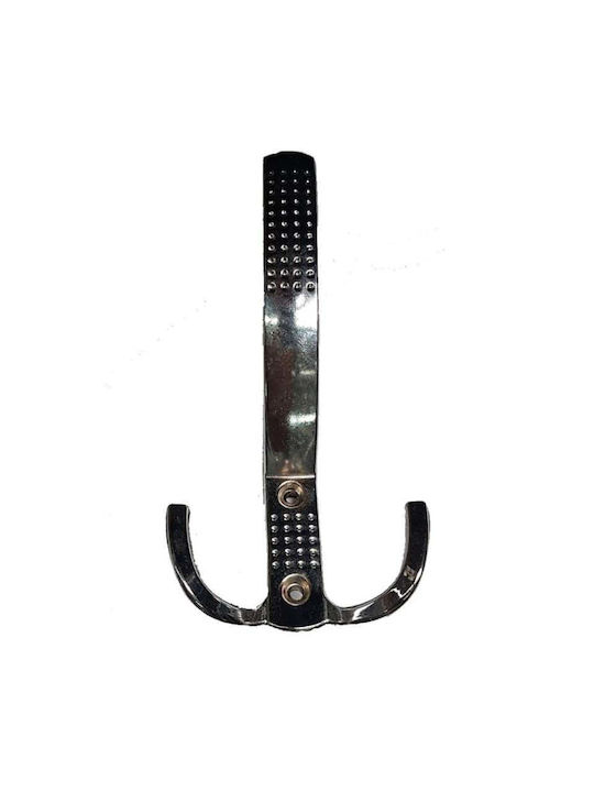 Wandhalterung Metall 3 Haken Graue