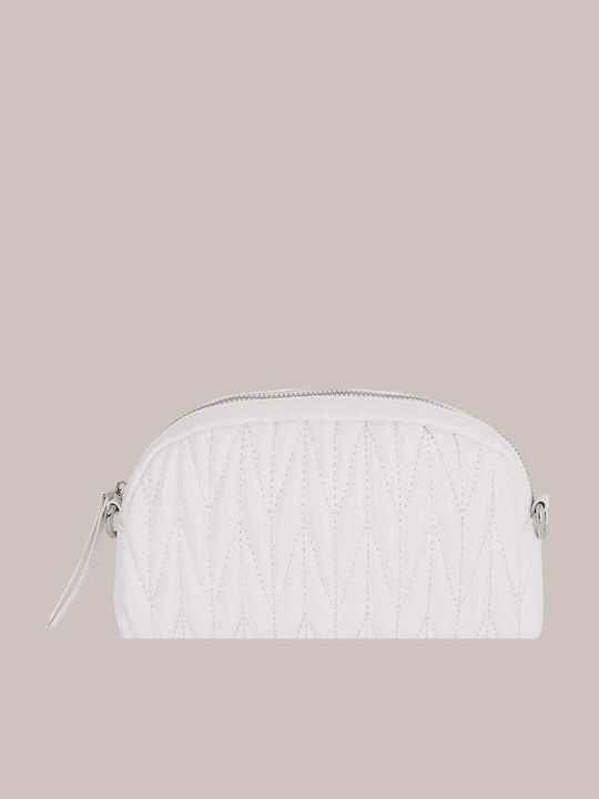 Celestino Women's Clutch Bag Embossed Ecru Designs