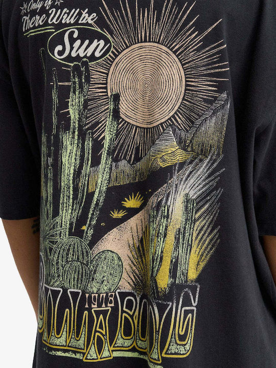 Sun Women's T-shirt Off Black