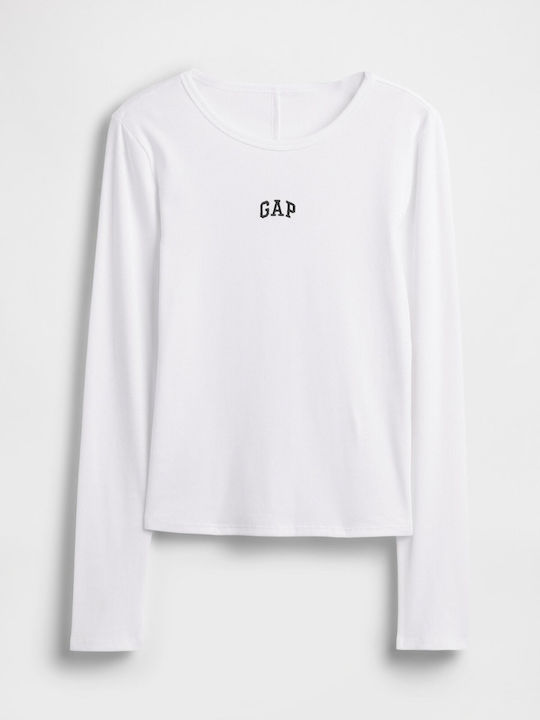 Γυναικείο Crop Top Βαμβακερό Fresh White