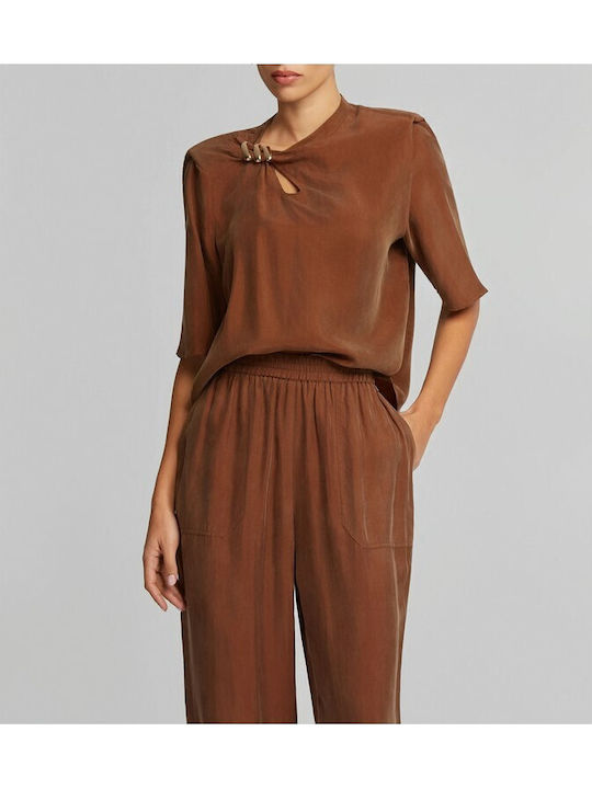 Women's Blouse Brown