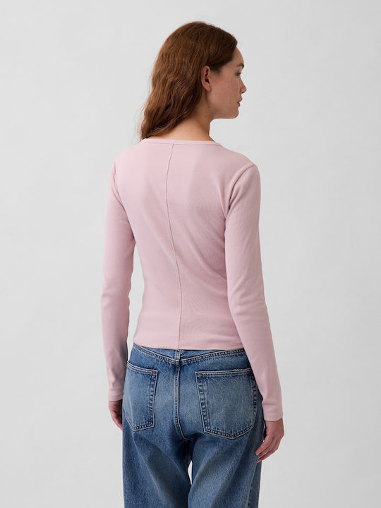 Women's Cotton Pink Crop Top