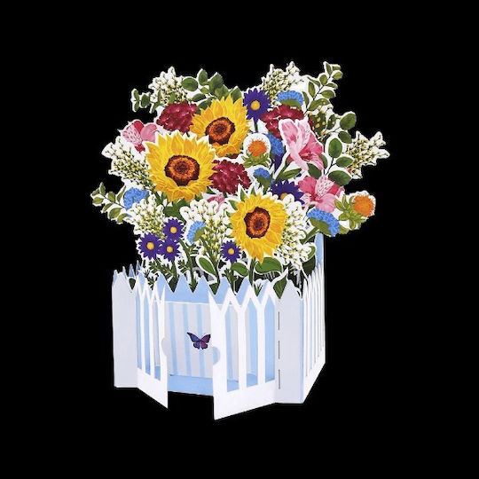 Greeting Card Easter 3D 22.3x26cm