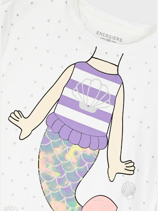 Kinderbekleidungssets mit Sommer Leggings 2 Stück Lila
