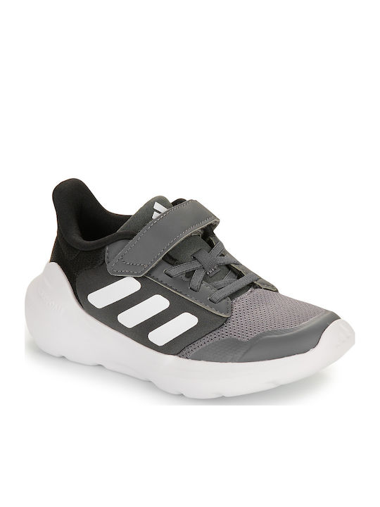 Tensaur Run 2.0 Kids Sports Shoes Running with Hoop & Loop Closure Grey Four / Cloud White / Core Black