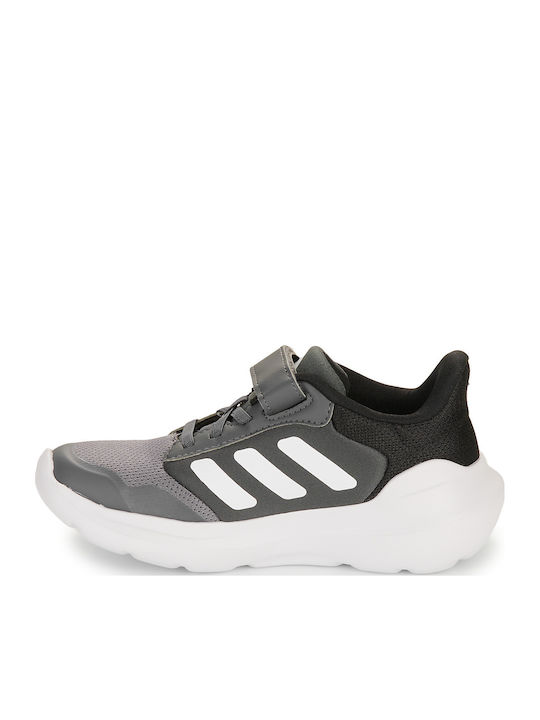 Tensaur Run 2.0 Kids Sports Shoes Running with Hoop & Loop Closure Grey Four / Cloud White / Core Black
