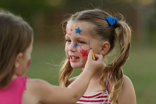 Carnival Face Painting 1.6gr Multicolored 6pcs