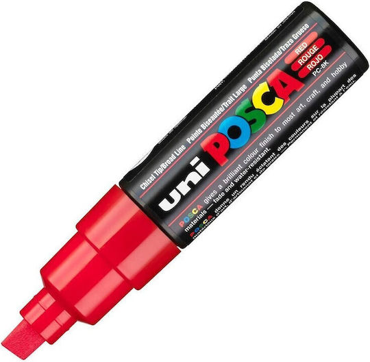 Μαρκαδόρος Red 8mm