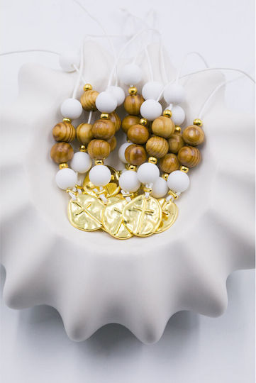 Kymi Amulet De Botez Auriu 50 Bucăți