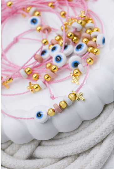 Kymi Christening Charm White Bracelet 50 Pieces