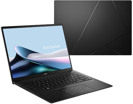 Asus Zenbook 14 UM3406GA-OLED-QD008W 14" OLED FHD+ (Ryzen AI 400 Series-445/32GB/1.0TB SSD/Windows 11 Home) with 65W Charger Jade Black (Greek Keyboard)