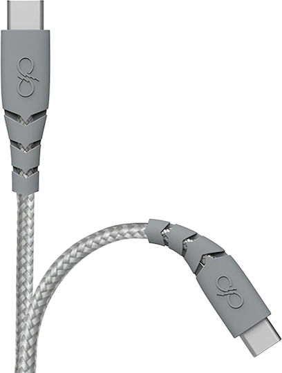 Force Power Ultra-verstärktes Usb C Usb C Kabel 1,2m 3a Graues Grau