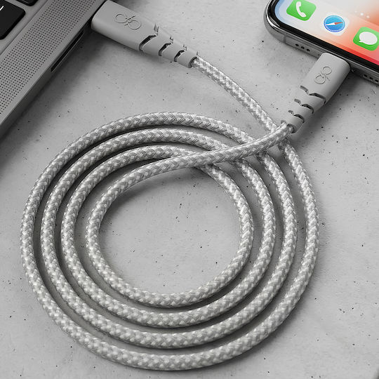 Force Power Ultra-verstärktes Usb C Usb C Kabel 1,2m 3a Graues Grau