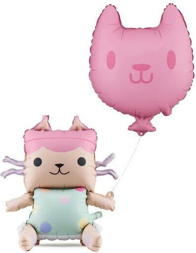 Balloon Baby Box & Cat Gabby's Dollhouse 2 Pieces