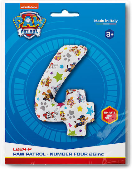 26” Балон Paw Patrol – Номер 4